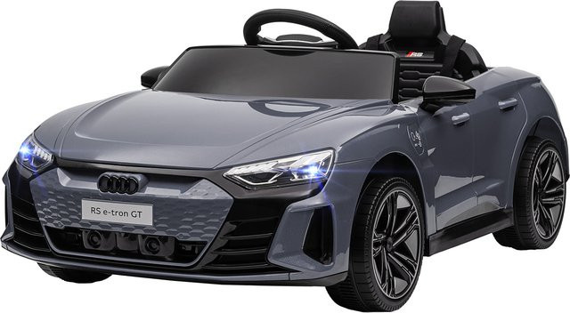 HOMCOM Kinder Elektroauto Grau mit Licht und Sound ab 3 Jahren - Bild 1