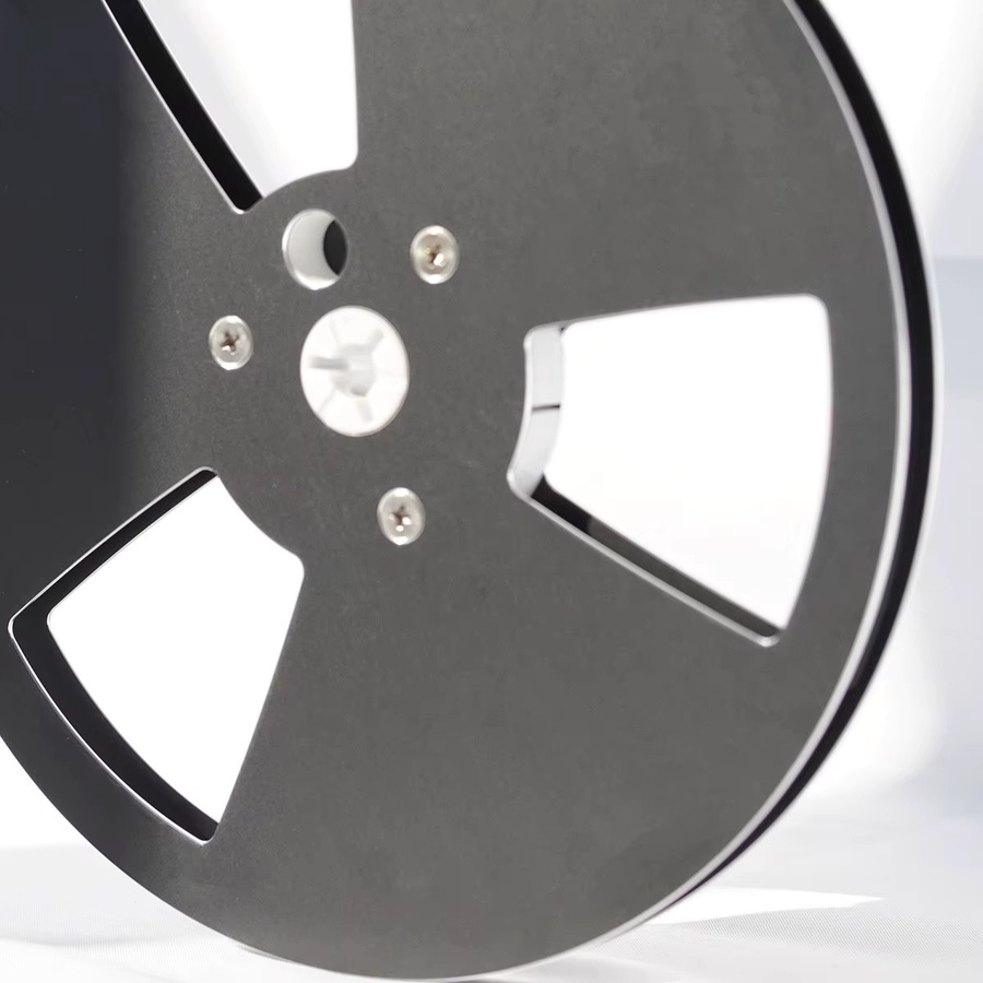 AKAI Aluminium-Leerspule für Tonbandgeräte, 7 x 1/4 Zoll, Schwarz/Silber - Bild 2