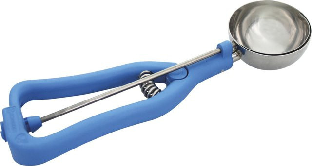 Schneider Eisportionierer aus Edelstahl in Blau und Silber, L: 26 cm, B: 7 cm, Ø: 7,9 cm - Bild 1