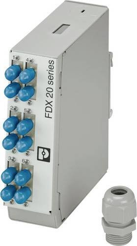Phoenix Contact FOC-FDX20-PP-STD6-OSP-PT9 LWL-Spleißbox für Ethernet/LAN in Grau - Bild 1