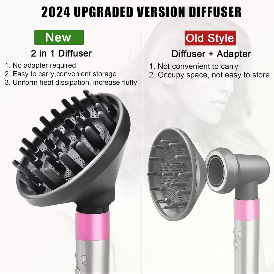 Dyson Diffuser Nozzle Attachment für Airwrap und Curling Iron - Bild 5