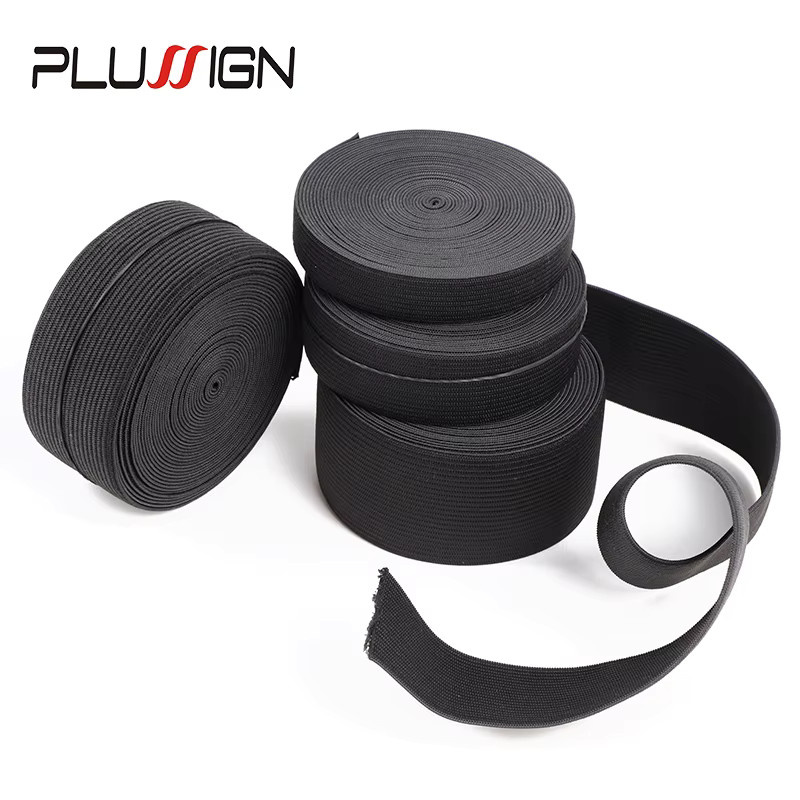 Nunify Elastisches Band für Perücken, schwarzes Nylon, 5 Meter - Bild 2