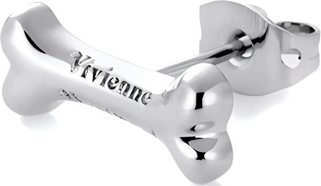 Vivienne Westwood Ohrring, Messing, Silber, Herren - Bild 1