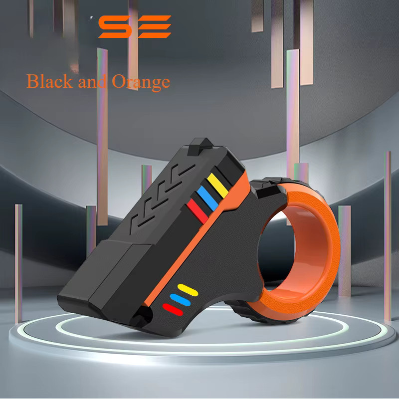 MYGVN Fidget-Ring, Multifunktionaler Stressabbau-Fidget-Ring, Büro-Entspannungs-Rotations-Fingerschieber, Kleine Pistolen-Fingerspitzen-Spielzeuge - Bild 2