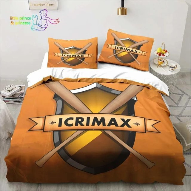 Icrimax Bettbezug mit 3D-Mustern und Reißverschluss, Einzelgröße, B/H: 135 x 200 cm - Bild 1
