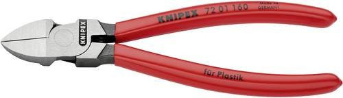 Knipex Kunststoff-Seitenschneider 72 01 160 mit rutschfestem Kunststoffgriff, 160 mm - Bild 1