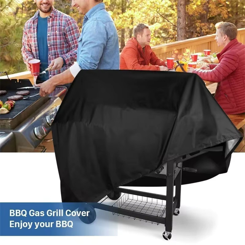 Weber BBQ-Abdeckung für runde Grills in Schwarz zum Schutz vor Staub und Regen - Bild 2