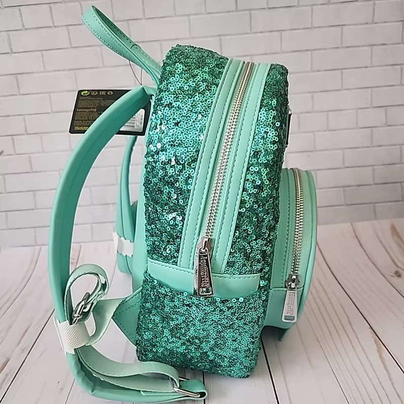 Loungefly Disney Little Mermaid Snow Globe Pailletten Mini-Rucksack - Bild 4