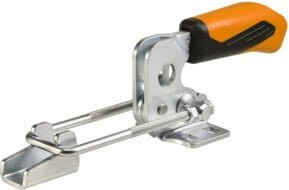 AMF Verschlussspanner horizontal 3 aus Stahl in Silber galvanisiert - Bild 1