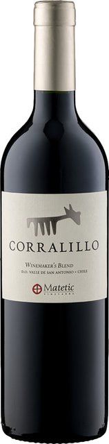 Matetic Corralillo Winemaker's Blend 2020 Rotwein, Syrah, Chile, trocken, 0,75 l - Bild 2