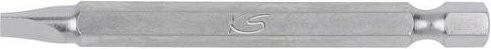 KS Tools Schlitz-Bit Classic, Antrieb: 1/4 Zoll, Abtrieb: Schlitz 4 mm, Farbe: Silber - Bild 1