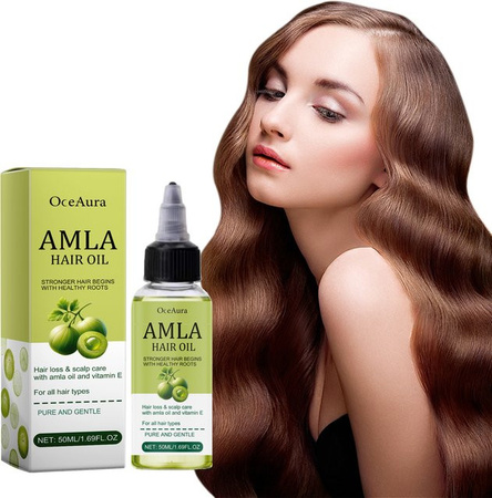 OceAura Amla Oil Haaröl, für trockenes Haar, Unisex