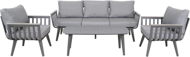Lesli Living Lounge-Set AMALFI in Grau - Bild 1