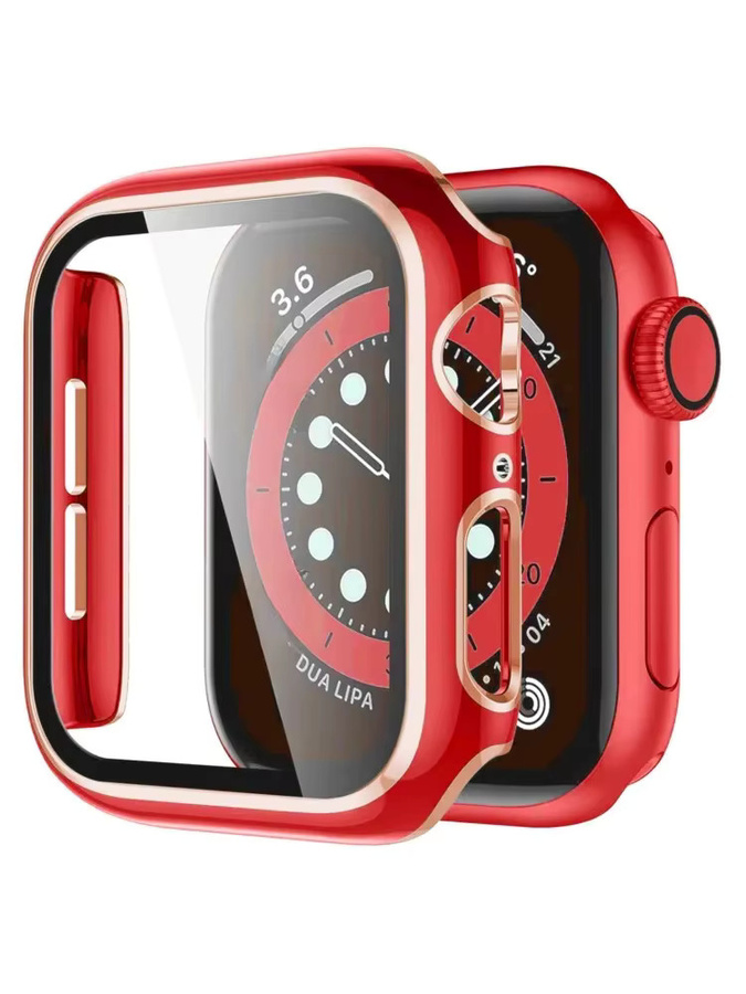LCAPLE Displayschutzfolie für Apple Watch, gehärtetes Glas, Unisex - Bild 2