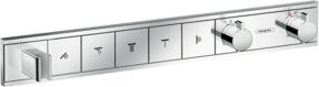Hansgrohe RainSelect UP-THM Fertigmontageset mit Thermostat und 5 Verbindungen in Chrom - Bild 1