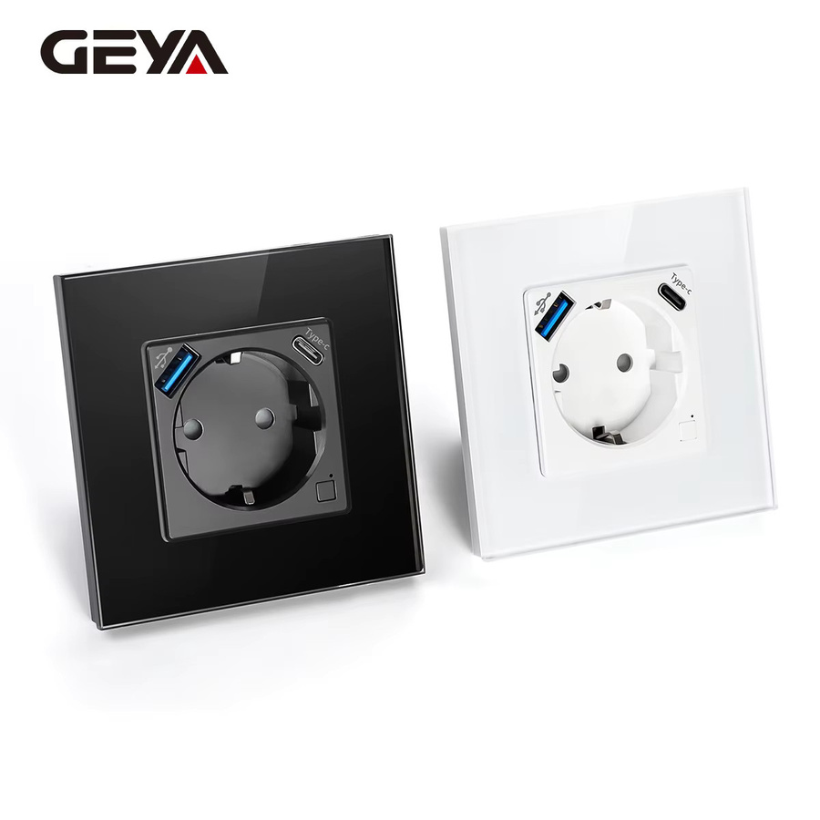 GEYA WLAN EU-Steckdose mit 20W Typ-C USB-Schnellladeanschluss, Smart Home Steckdose in Weiß, kompatibel mit Tuya Smart Life und Alexa, 16A - Bild 5