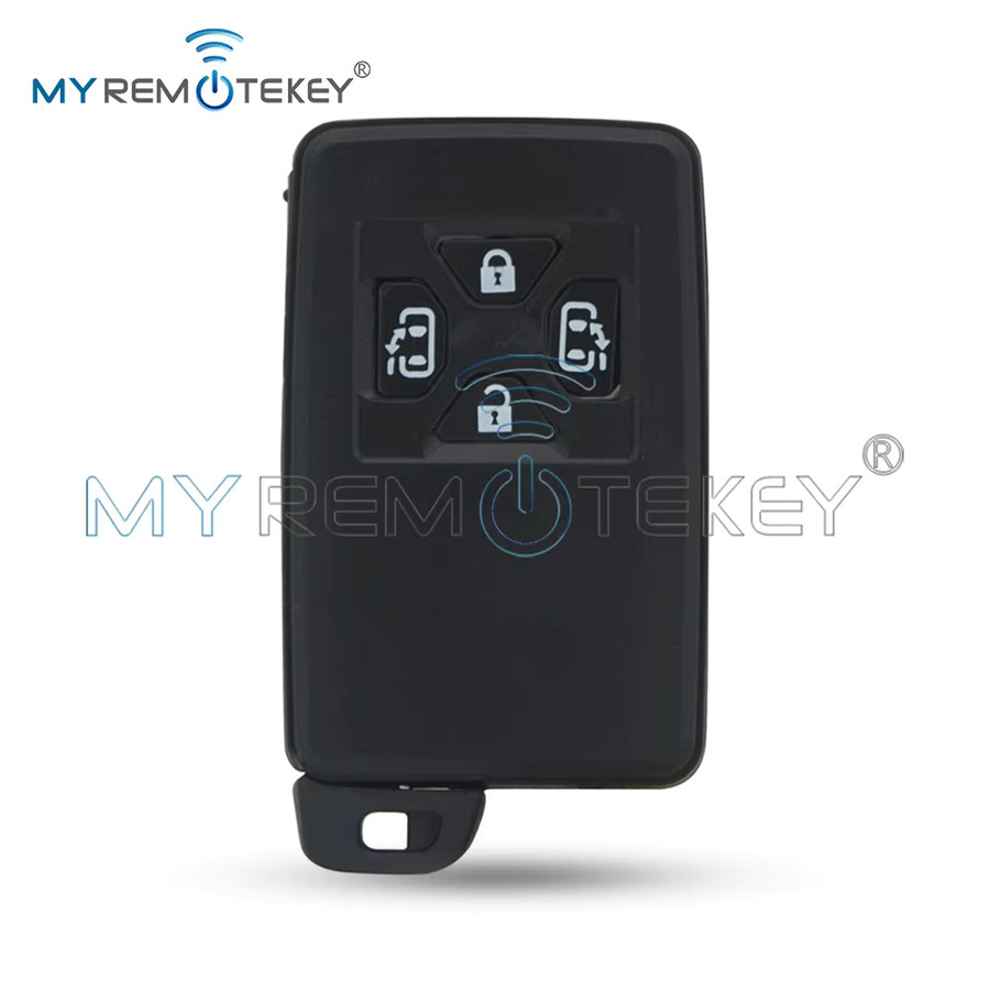 REMTEKEY Smart-Schlüsselhülle für Toyota Voxy Noah Yaris Estima Tarago 2011 mit 4 Tasten in Schwarz - Bild 2