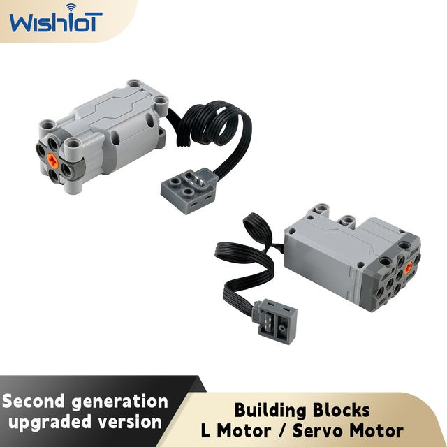 wishiot L-Motor Servo Bausteine Technologie, Fahrzeugmodell, Zubehör - Bild 1