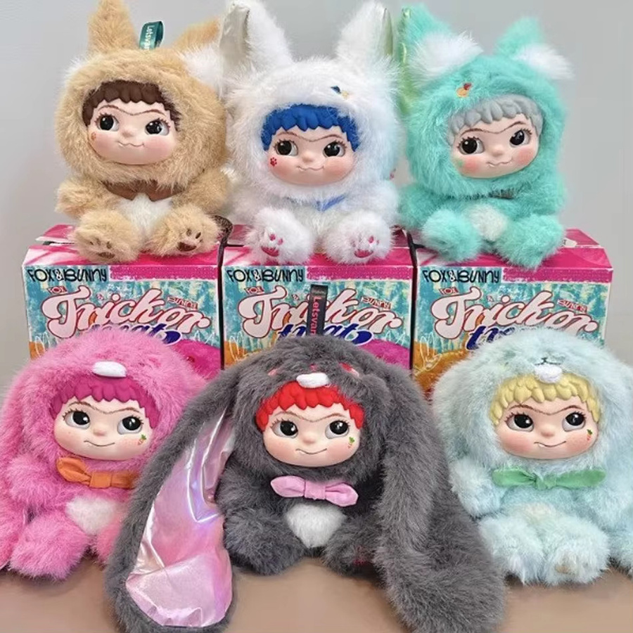 Wakuku Fox & Bunny Trick Or Treat Serie, Vinyl Puppe, Blind Box - Bild 2
