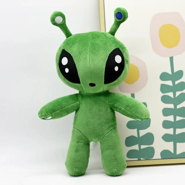 Kidsly Monster Plüschtier, Grün, 34cm - Bild 1