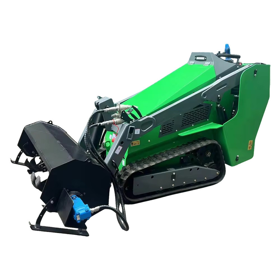 Kubota Mikrolader mit hydraulischer Gleitlenkung in Grün - Bild 2