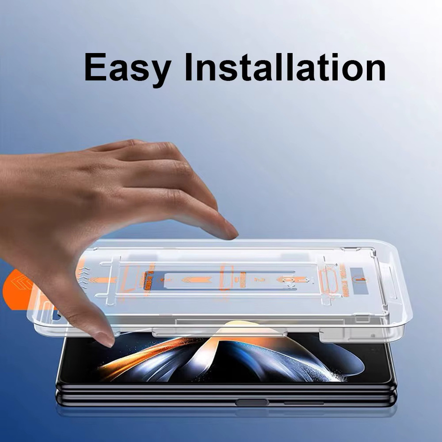 BAPPSUS Privatsphäre Displayschutzfolie für Samsung Galaxy Z Fold 7 6 5, Anti-Spy gehärtetes Glas, transparent - Bild 2