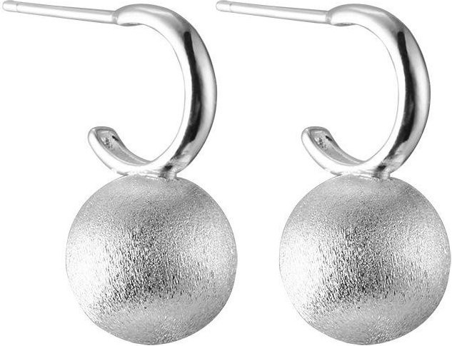 Lucky Star Jewelry Ohrringe, 925 Silber, kugelförmig, Damen - Bild 1