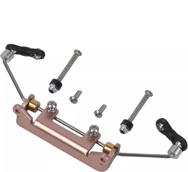 Tamiya Aluminium RC Vorderer Stabilisator-Satz, Schwarz, Metall - Bild 1