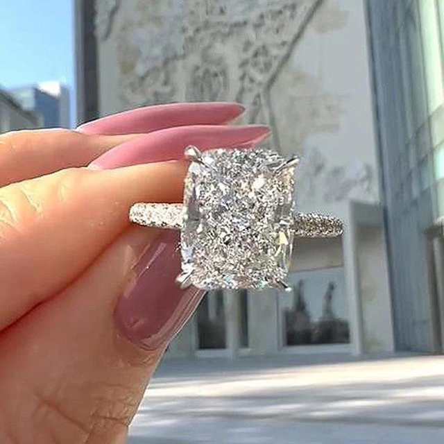 YIRAN Jewelry Ring, Kupfer, Zirkonia, Kristall, Damen - Bild 1