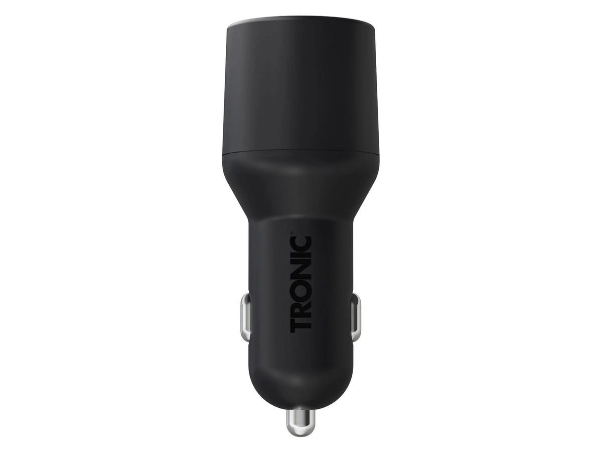 TRONIC Kfz-Ladegerät mit USB-A und USB-C (35W und 36W PD) in Schwarz - Bild 3