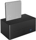 ICY BOX IB-1121-C31 USB Type-C Dockingstation mit USB 3.1 Gen 2 Hostanschluss und SATA III für Festplatten in Anthrazit/Schwarz - Bild 1