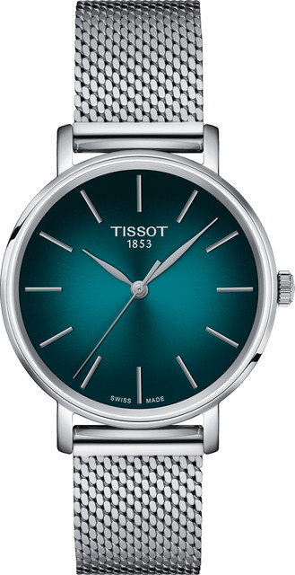 Tissot Armbanduhr, Quarz, Edelstahl, Grün, 34 mm, Damen - Bild 1