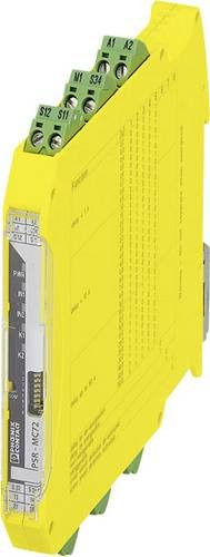 Phoenix Contact Sicherheitsrelais PSR-MC72-2NO-1DO-24DC-SC, Farbe: Gelb, Betriebsspannung: 24 V/DC, B/H/T: 12,5 x 112,2 x 114,5 mm - Bild 1