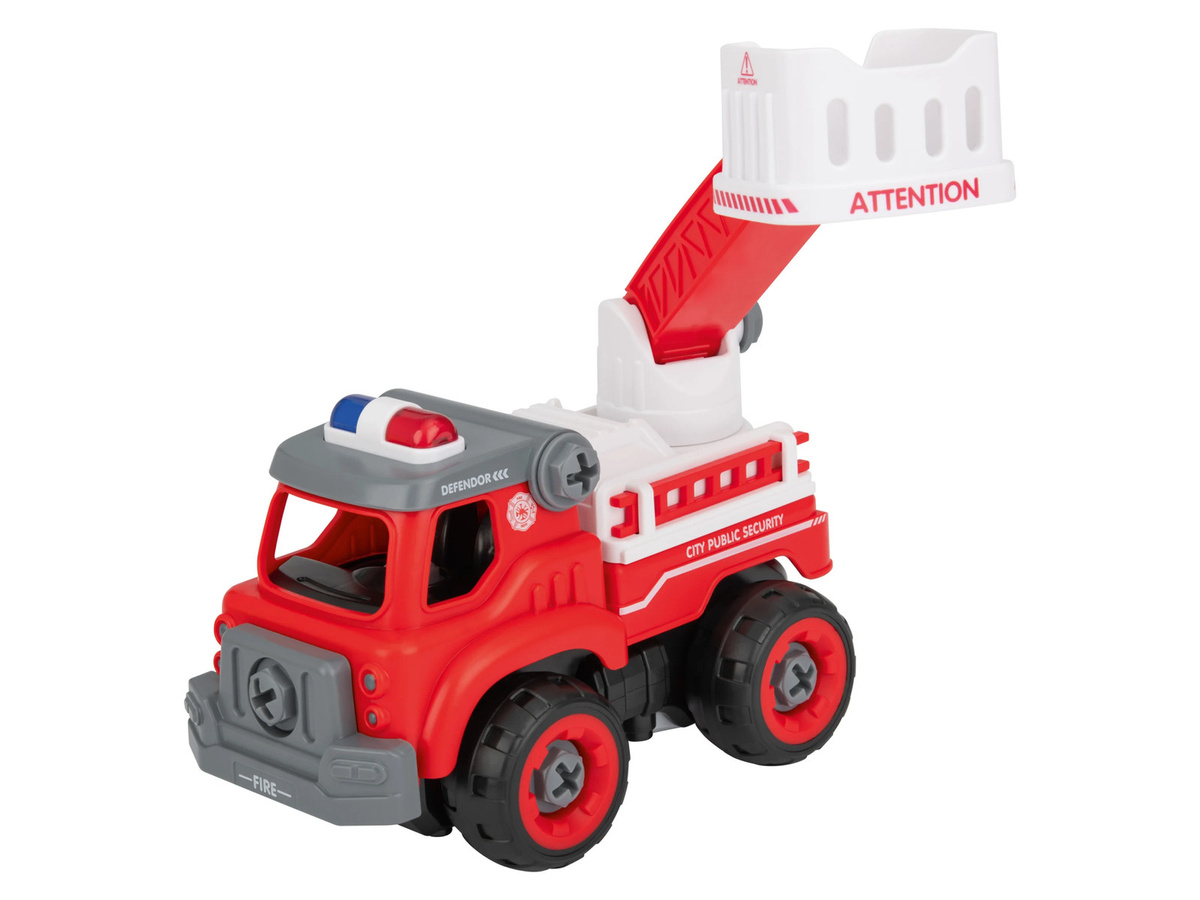 PLAYTIVE Kinder RC Fahrzeug 2in1 Feuerwehr - Bild 2