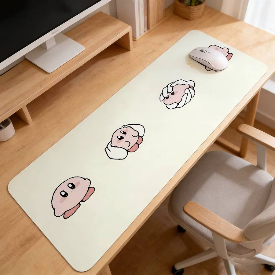 K-Kirby Star Gaming Mauspad Sakura Anime Design in Weiß - Bild 4