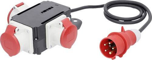 AS Schwabe MIXO NECKAR 60526 CEE Stecker mit 3 Phasen und IP44 Schutzart in Multicolor - Bild 1