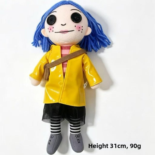 DewBloom Coraline Puppe Plüschtier, Bunt / Mehrfarbig - Bild 1