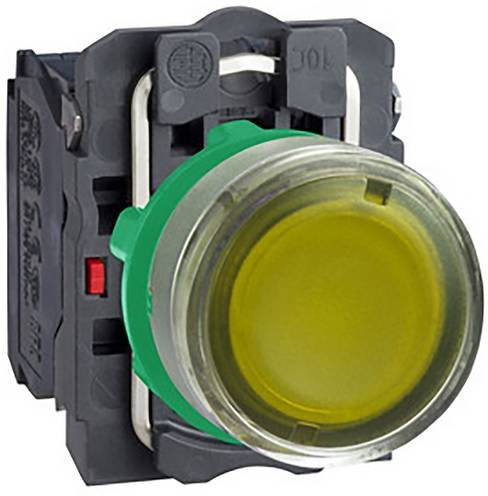 Schneider Electric XB5AW35G5C0 Leuchtdrucktaster aus Kunststoff, orange, grau, 22mm, 120V, 1S+1Ö - Bild 1