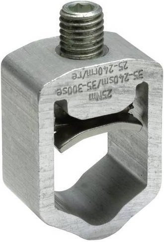 Hager LVZVA Klemme aus Aluminium in Silber - Bild 1