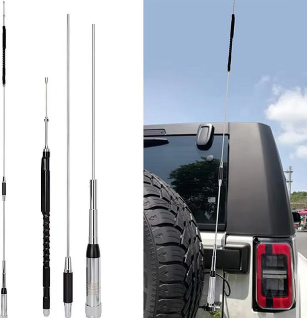 TYT Quad-Band HF/VHF/UHF-Antenne mit PL259-Anschluss für Funkgeräte - Bild 1