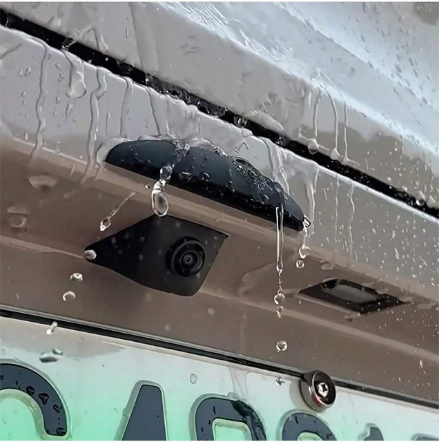 Silikon-Regenschutz für Autokameras in Schwarz oder Weiß, wasserdichter Schutz für 360-Grad-Sicht und klare Sicht, Modifikationszubehör - Bild 1