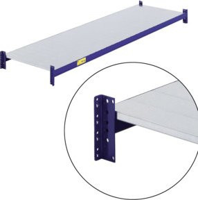 Bito Fachebene Weitspann Set Einlegesegment, Farbe: Enzianblau, B/T: 220 x 80 cm - Bild 1