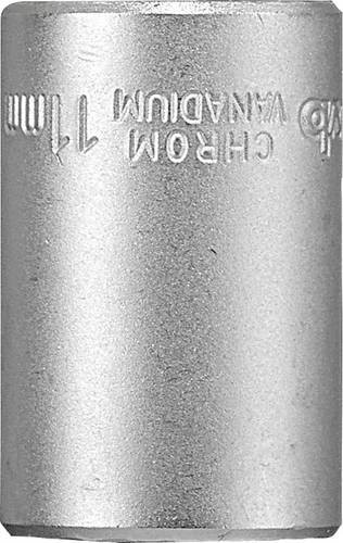 KWB Eckschlüsseleinsatz 11 mm in 1/4 Zoll aus Chrom-Vanadium, Silber - Bild 1