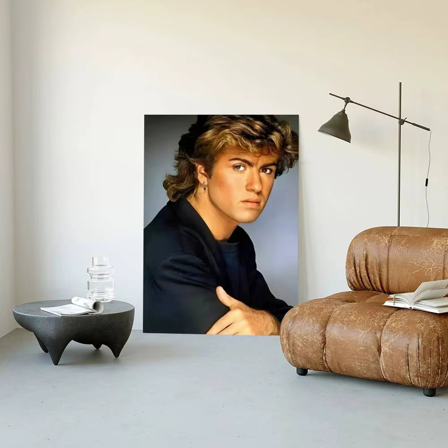 Wasserdichter Wandaufkleber George Michael Poster in Multicolour für deine Heimdekoration - Bild 6