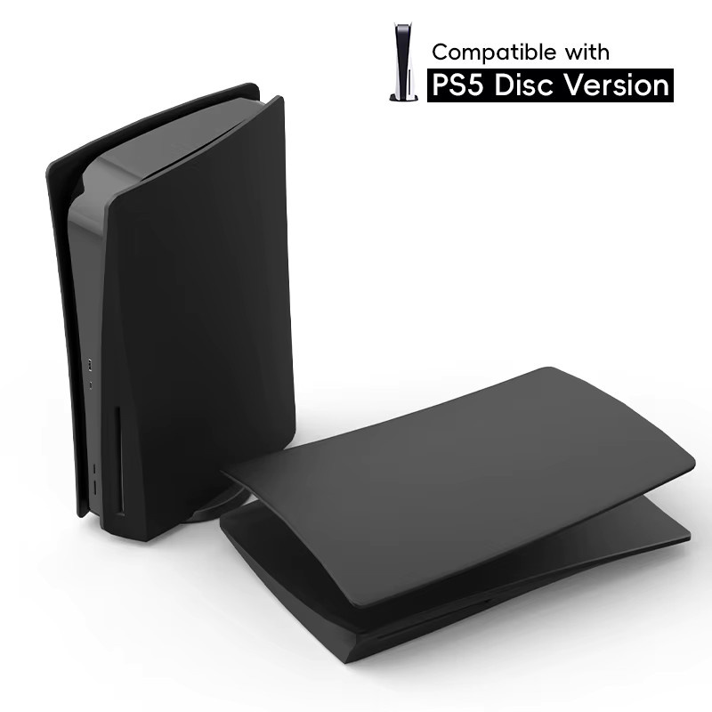 Sony Ersatzgehäuse Frontplatte in Schwarz und Grau für PlayStation 5 PS5 Disc-Konsole - Bild 5