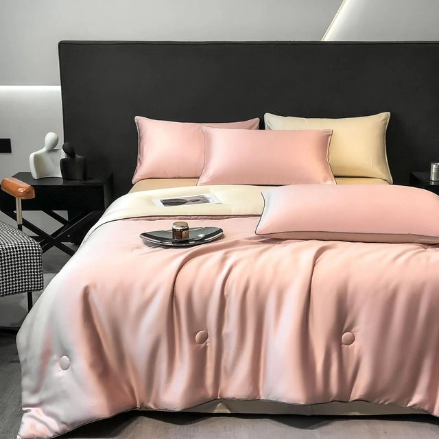Super Six Sommerdecke aus Lyocell in Pink, B/H: 150 x 200 cm - Bild 1