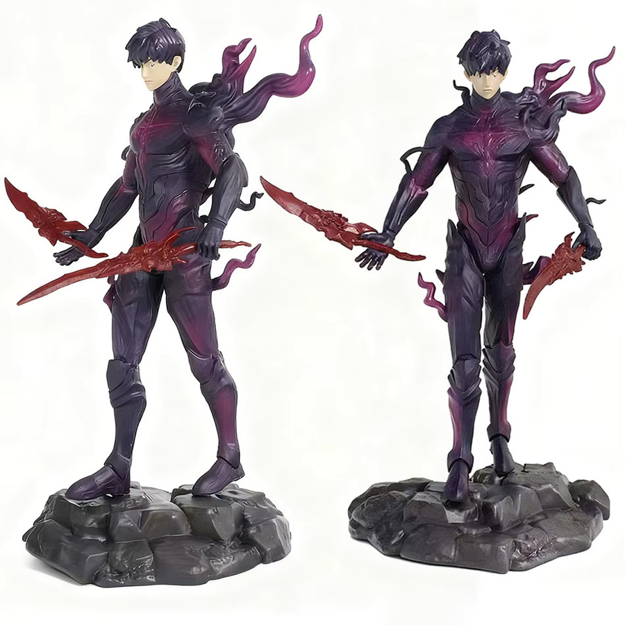 Bandai Sung Jinwoo Hunter Actionfigur, Stehende Pose, 21,5cm - Bild 3