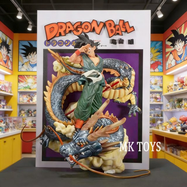 Bandai Dragon Ball Z Shenron Goku, Actionfiguren, PVC-Statue, 44,5cm - Bild 1
