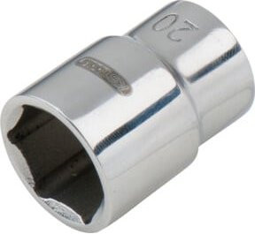 KS Tools 1/2 Zoll 6kant-Stecknuss aus Edelstahl in Silber, 11 mm - Bild 1