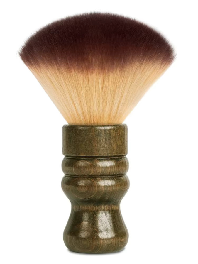 WANGDA PROFESSIONAL Barber Neck Duster Brush, Gesichtsreinigungs- und Bartbürste mit Holzgriff - Bild 7